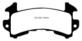 EBC S5 Brake Pad and Rotor Kit (1x ebcDP41146R, 1x ebcGD7246) thumbnail 5