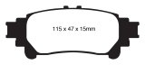 EBC S5 Brake Pad and Rotor Kit (1x ebcGD7535, 1x ebcDP41850R) thumbnail 5