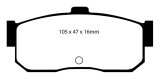 EBC S5 Brake Pad and Rotor Kit (1x ebcGD7358, 1x ebcDP4889R) thumbnail 5