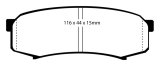 EBC S5 Brake Pad and Rotor Kit (1x ebcGD7161, 1x ebcDP4993R) thumbnail 4