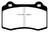 EBC S6 Brake Pad and Rotor Kit (1x ebcGD7305, 1x ebcDP51140NDX) thumbnail 2