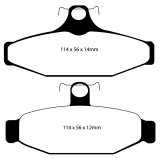 EBC S6 Kits Bluestuff Pads and GD Rotors (1x ebcGD7002, 1x ebcDP51167NDX) thumbnail 3