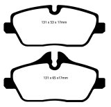 EBC S9 Brake Pad and Rotor Kit (1x ebcUSR1487, 1x ebcDP42056R) thumbnail 5