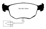 EBC S9 Brake Pad and Rotor Kit (1x ebcUSR813, 1x ebcDP4956R) thumbnail 6