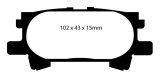 EBC S9 Brake Pad and Rotor Kit (1x ebcUSR7230, 1x ebcDP41682R) thumbnail 7