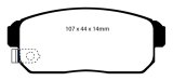EBC S9 Brake Pad and Rotor Kit (1x ebcDP41691R, 1x ebcUSR7172) thumbnail 5