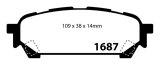 EBC S9 Brake Pad and Rotor Kit (1x ebcUSR728, 1x ebcDP41687R) thumbnail 5