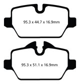 EBC S2 Brake Pad and Rotor Kit (1x ebcUSR2059, 1x ebcDP22102) thumbnail 4