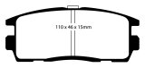 EBC S3 Brake Pad and Rotor Kit (1x ebcDP61797, 1x ebcGD7691) thumbnail 6