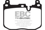 EBC S9 Brake Pad and Rotor Kit (1x ebcUSR2064R, 1x ebcDP42130R) thumbnail 6