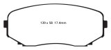 EBC S12 Brake Pad and Rotor Kit (1x ebcRK7781, 1x ebcDP31794C) thumbnail 5