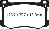 EBC S2 Brake Pad and Rotor Kit (1x ebcUSR7767, 1x ebcDP23048) thumbnail 8