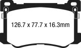 EBC S2 Brake Pad and Rotor Kit (1x ebcUSR7767, 1x ebcDP23048) thumbnail 9