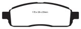 EBC S2 Brake Pad and Rotor Kit (1x ebcDP61843, 1x ebcUSR7502) thumbnail 5