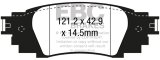 EBC S2 Brake Pad and Rotor Kit (1x ebcDP63080, 1x ebcUSR7780) thumbnail 8