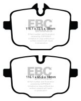 EBC S4 Brake Pad and Rotor Kit (1x ebcUSR1819R, 1x ebcDP32089C) thumbnail 5