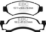 EBC S5 Brake Pad and Rotor Kit (1x ebcDP41265R, 1x ebcGD7039) thumbnail 9