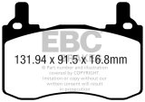 EBC S4 Brake Pad and Rotor Kit (1x ebcDP32357C, 1x ebcUSR7794) thumbnail 6