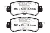 EBC S13 Brake Pad and Rotor Kit (1x ebcDP42135R, 1x ebcRK7803) thumbnail 8