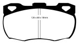 EBC S14 Brake Pad and Rotor Kit (1x ebcDP6708, 1x ebcRK195) thumbnail 2