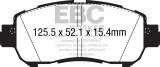 EBC S5 Brake Pad and Rotor Kit (1x ebcDP42346R, 1x ebcGD7817) thumbnail 6