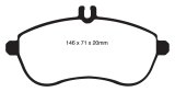 EBC S4 Brake Pad and Rotor Kit (1x ebcDP31989C, 1x ebcUSR1530) thumbnail 2