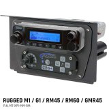 Rugged Radios Polaris RZR XP 1000 Complete Comm Kit with BT Intercom 2-Way Radio 696 Plus / G1 GMRS (1x rgdMCK-696-2P-G1, 1x rgdMT-XP1-MM-RM) thumbnail 2