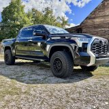 Rock Slide Engineering Step Slider Rocker Guards for 2022-2024 TUNDRA - BD-SL-100-TUN Sliders, Guards, Side Step, Steel. Bolt On, Black Textured Powdercoated, Toyota, Par thumbnail 1