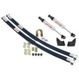 Ridetech 55-57 Chevrolet Wagon Composite Leaf Springs w/ HQ Shock Kit - 2in Drop thumbnail 1