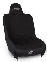 PRP Premier High Back Suspension Seats Kit for Jeep Wrangler JK/JKU (Pair) - Black (2x prpA100110-50, 2x prpC38) thumbnail 1