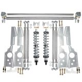QA1 Heavy Duty Pro Rear Drag 4-Link System - Single Adjustable - 110lb Springs (2x qap14HT110, 2x qapDS701, 1x qap7838-1067, 1x qap7838-1068) thumbnail 2