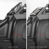 Go Rhino 20-20 Chevy 2500/3500 Sport Bar 2.0 Complete Kit w/Sport Bar + Retractable Light Mnt (1x gor918000T, 1x gor960001T) thumbnail 9