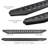 Go Rhino 2022 Toyota Tundra Crew Max 4dr RB20 Kit w/RB20 Running Board + Brkts - Tex. Blk (1x gor69400087PC, 1x gor6944356) thumbnail 7