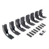 Go Rhino 19-22 Chevrolet Silverado 1500 RB30 Running Board 87in - Complete Kit (1x gor6940486, 1x gor69600087T) thumbnail 1