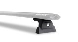 Rhino-Rack 09-18 Dodge RAM 1500 4 Door Pick Up Heavy Duty RLT600 Ditch Mount 1 Bar Roof Rack - Black (Bundled Kit) thumbnail 7
