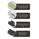 Oracle H13 4000 Lumen LED Headlight Bulbs (Pair) - 6000K thumbnail 8