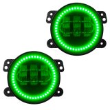 Oracle High Powered LED Fog Lights - Green thumbnail 1