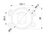 Oracle Jeep Wrangler JK/JL/JT High Performance W LED Fog Lights - Amber thumbnail 9