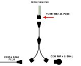 Oracle Wrangler JK Switchback Turn Signal Y Splitter Adapter (Single) thumbnail 9