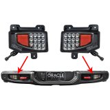 Oracle Jeep Gladiator JT Rear Bumper LED Reverse Lights w/ Plug & Play Harness - 6000K thumbnail 6