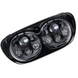 Oracle Harley Road Glide Replacement LED Headlight - Black thumbnail 2
