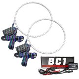 Oracle Jeep Wrangler JL/JT LED Surface Mount Headlight Halo Kit - w/ BC1 Controller thumbnail 1