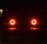 Oracle Jeep Wrangler JL/JT LED Surface Mount Headlight Halo Kit - w/ BC1 Controller thumbnail 5