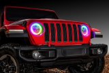 Oracle Jeep Wrangler JL/JT LED Surface Mount Headlight Halo Kit - w/ BC1 Controller thumbnail 9