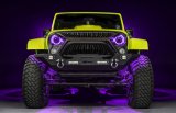 ORACLE Lighting 0718 Jeep Wrangler JK Oculus 7in ColorSHIFT Bi-LED Projector Headlights thumbnail 9