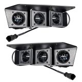 ORACLE Lighting 21-22 Ford Bronco Triple LED Fog Light Kit for Steel Bumper - White thumbnail 4