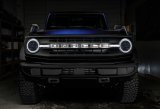 Oracle 21-22 Ford Bronco Headlight Halo Kit w/DRL Bar - Base Headlights -w/RF Controller thumbnail 2