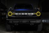 Oracle 21-22 Ford Bronco Headlight Halo Kit w/DRL Bar - Base Headlights -w/RF Controller thumbnail 3
