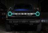 Oracle 21-22 Ford Bronco Headlight Halo Kit w/DRL Bar - Base Headlights -w/RF Controller thumbnail 4