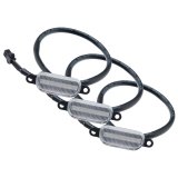 Oracle Universal Pre-Runner Style LED Grill Light Kit (New Style) - Amber w/Clear Lens thumbnail 5